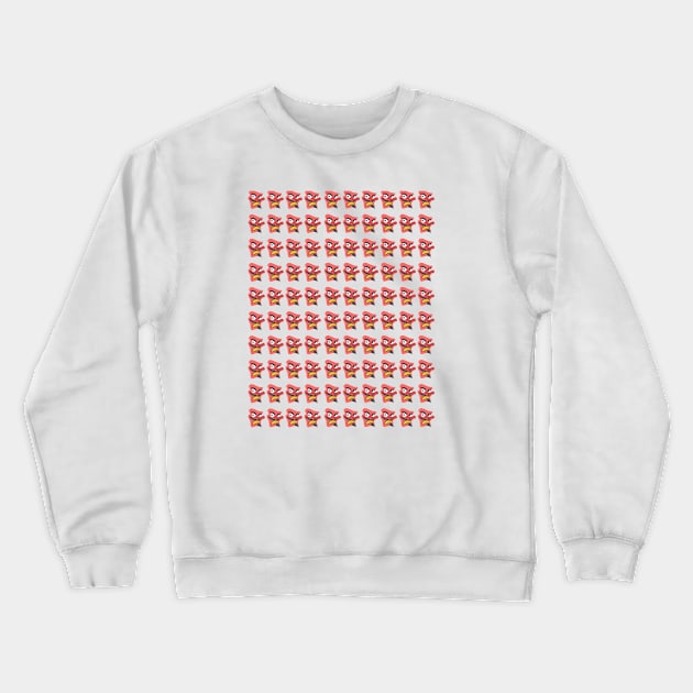 face Crewneck Sweatshirt by sarahnash